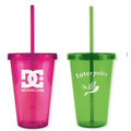 16 Oz. Freedom One Tumbler w/ Straw